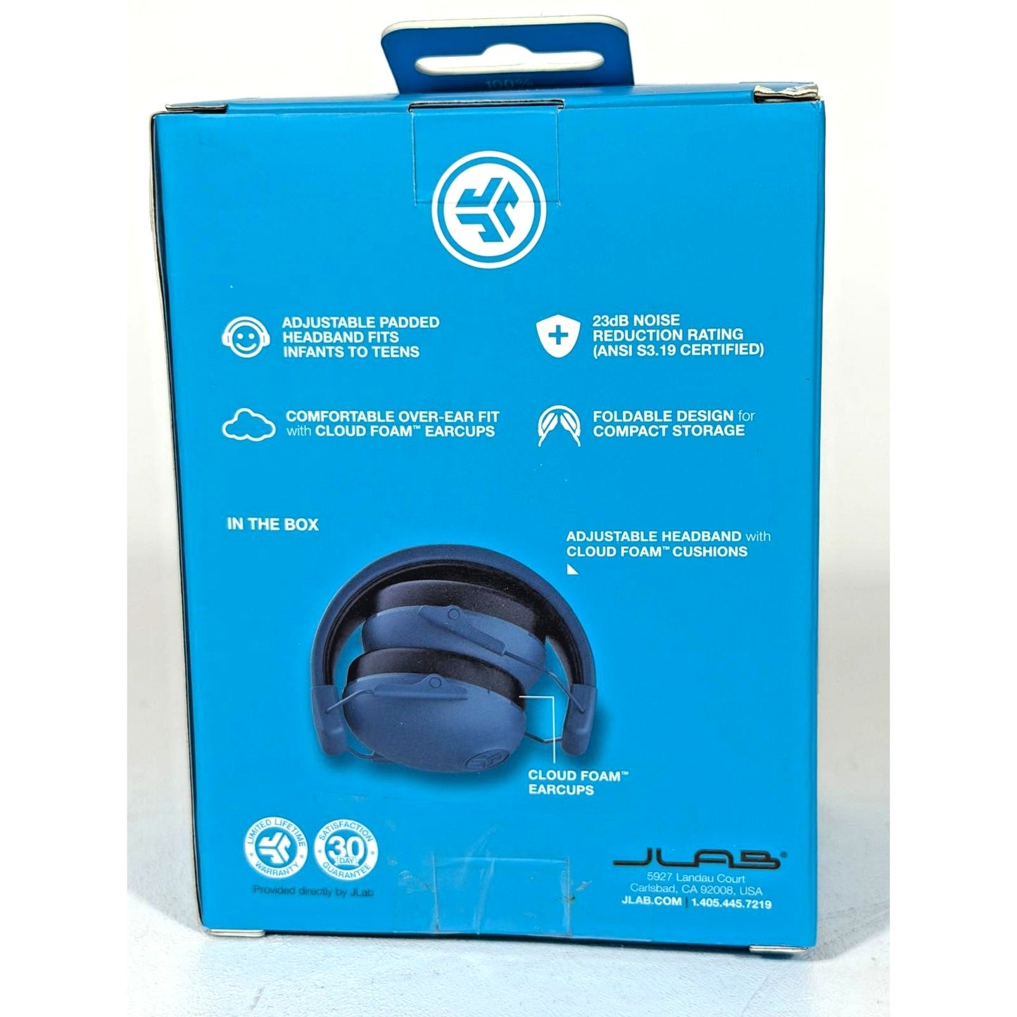 JLab JBuddies Protect Kids Ear Protection Ear Covers - Navy
