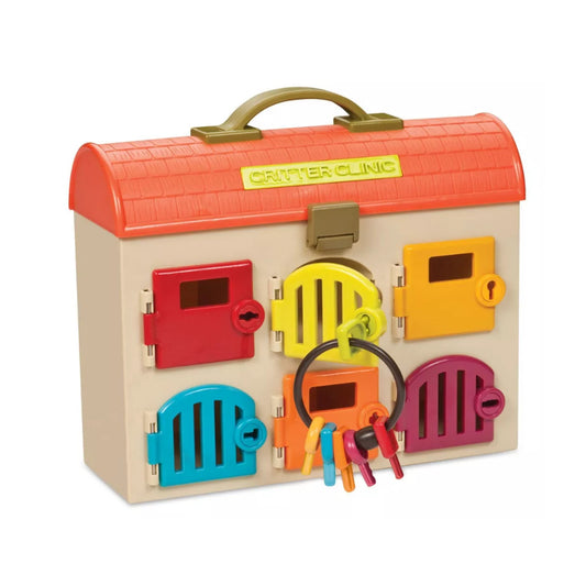 B. toys Toy Vet Kit for Kids Critter Clinic
