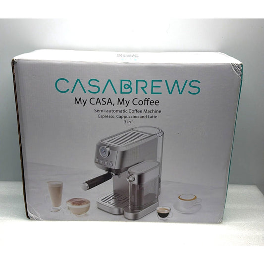 CASABREWS Espresso Coffee Machine - 20 Bar My Casa My Coffee New in Box Sealed