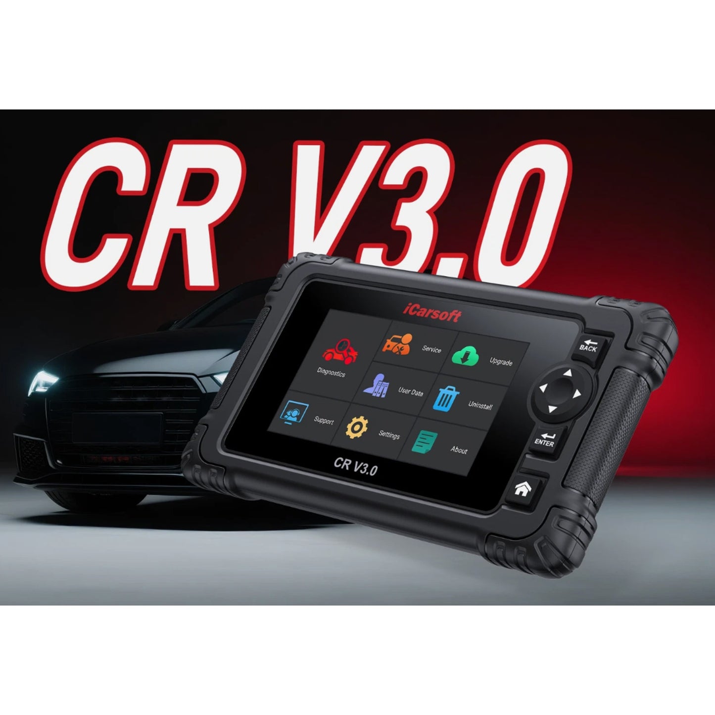 iCarsoft CR V3.0 for 10 Vehicle Groups Bidirectional OBD2 Diagnostic Tool
