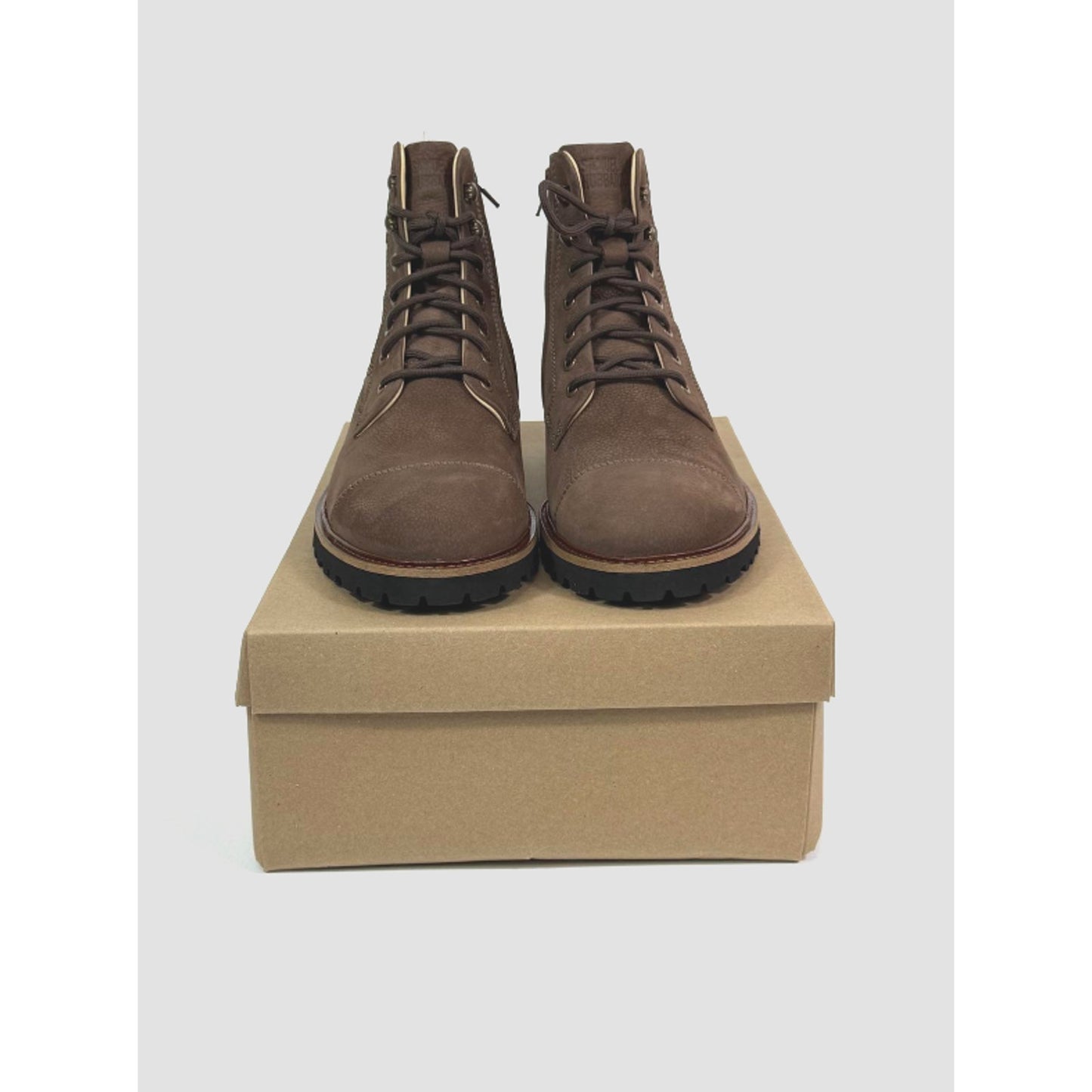 Samuel Hubbard Uptown Maverick Brown Nubuck Boots Size 11