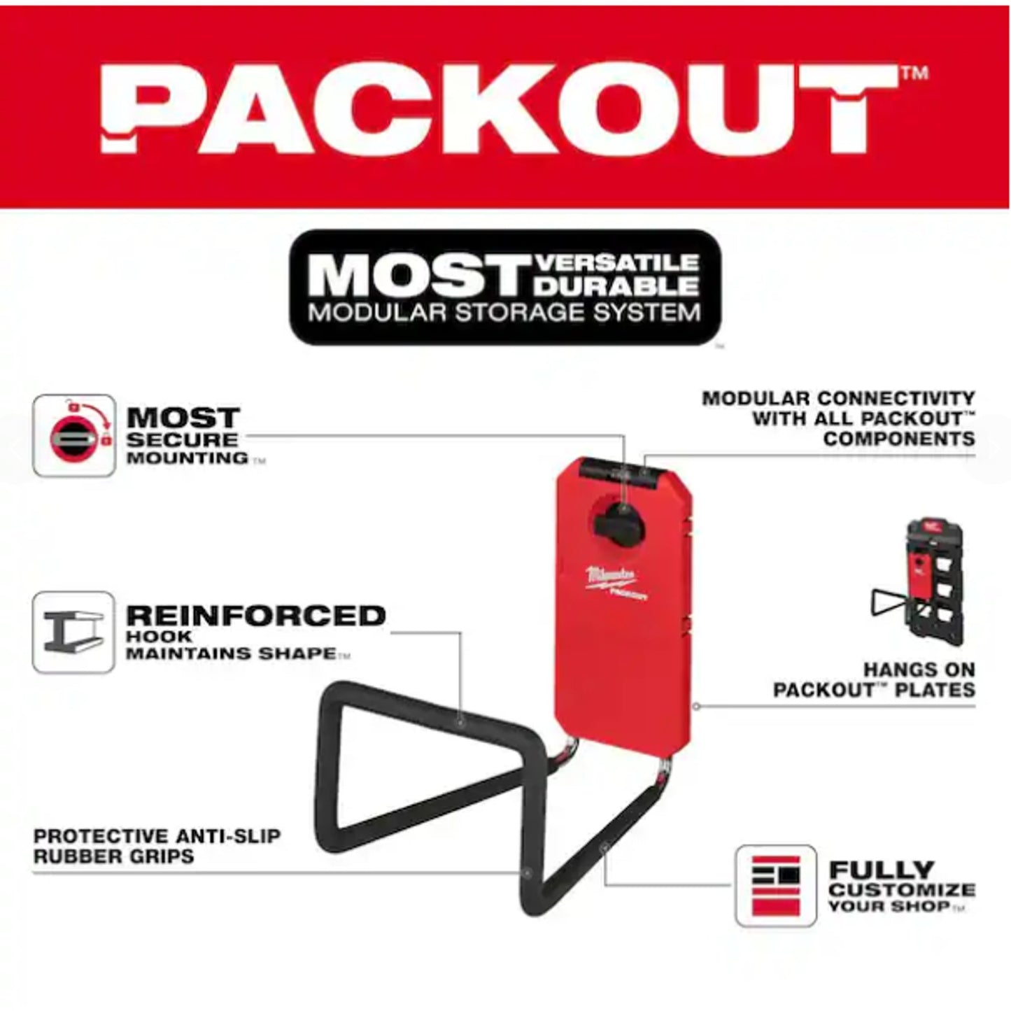 Milwaukee PACKOUT Large Hook 48-22-8332