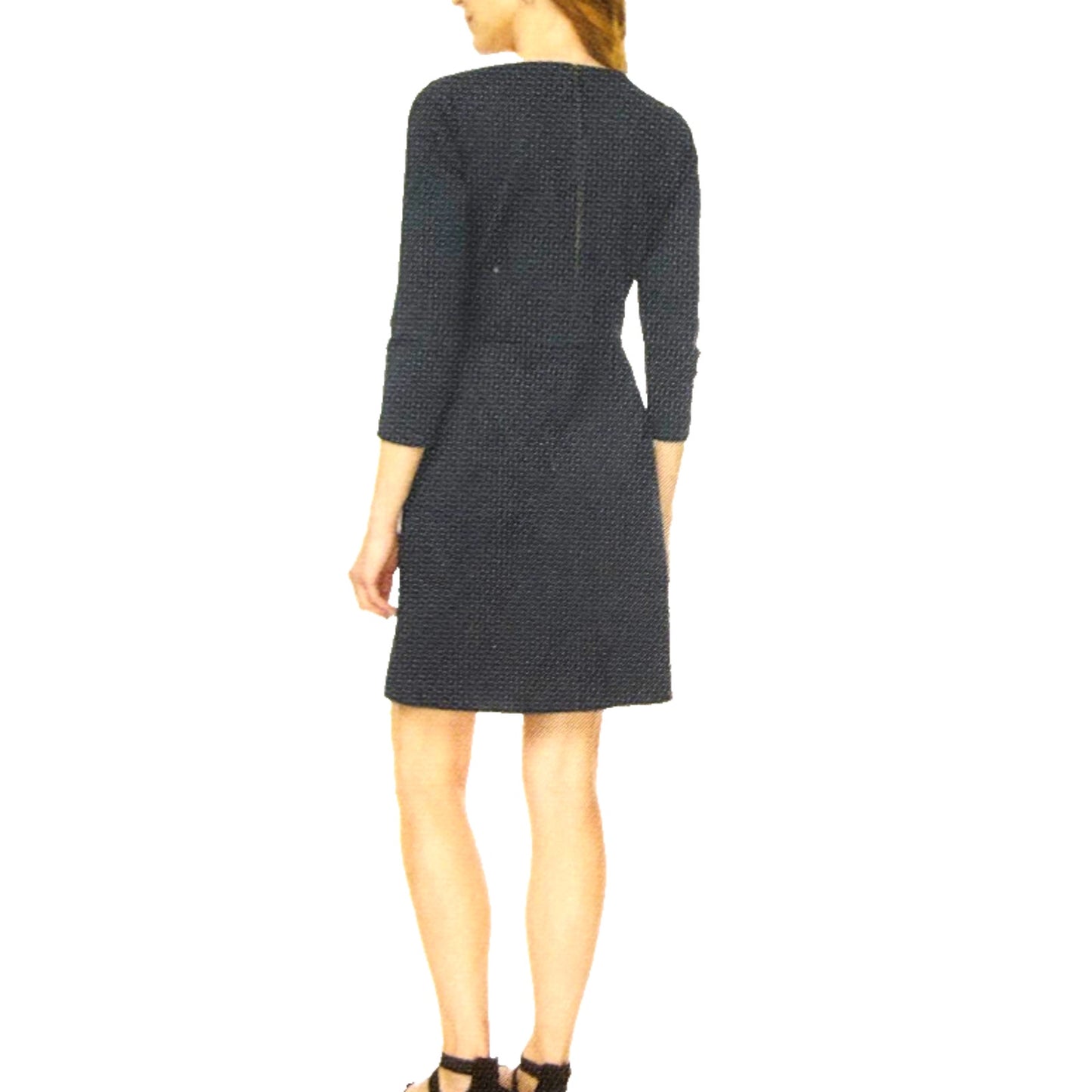 Buffalo David Bitton Luxe Ponte Dress Navy Stripe - XS