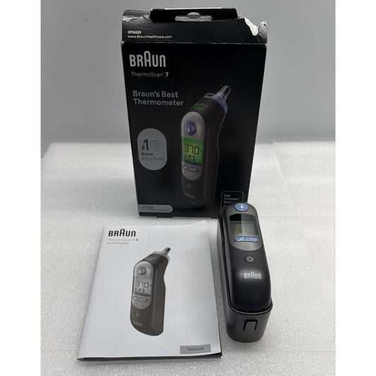 Braun ThermoScan 7 Ear Thermometer Age Precision Technology,4022167365200