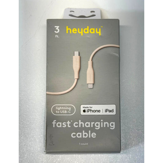 Heyday 3ft Lightning to USB-C Fast Charging Cable — | MFi Certified
