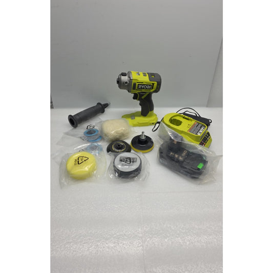 ONE+ PBF102B 18V Cordless 3 in. Variable Speed Detail Polisher/Sander Kit