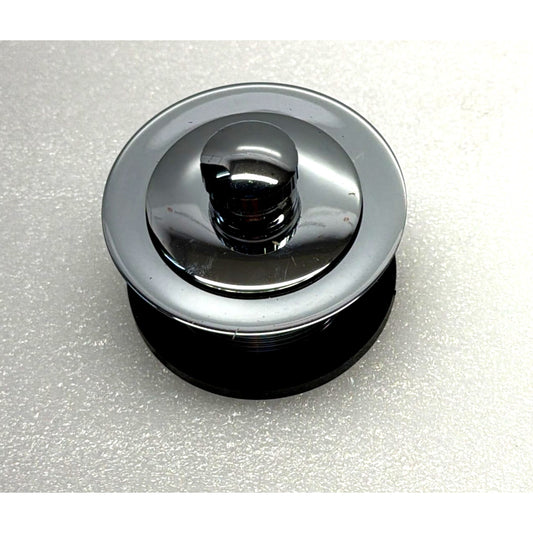 D3344-26 1-1/2" NPSM Twist & Close Bathtub Drain Plug, Coarse Thread, Polishe...