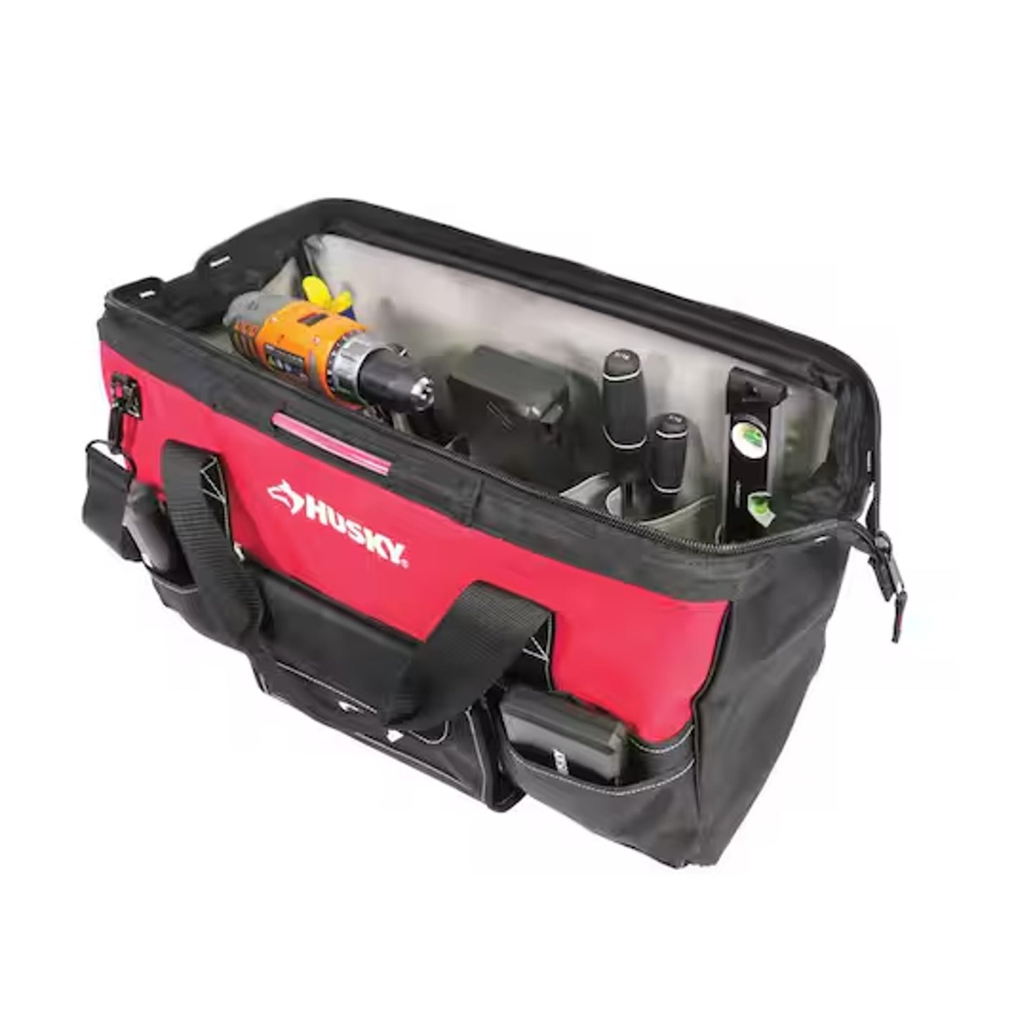 HUSKY 22 in. Spring-Loaded Tool Bag
