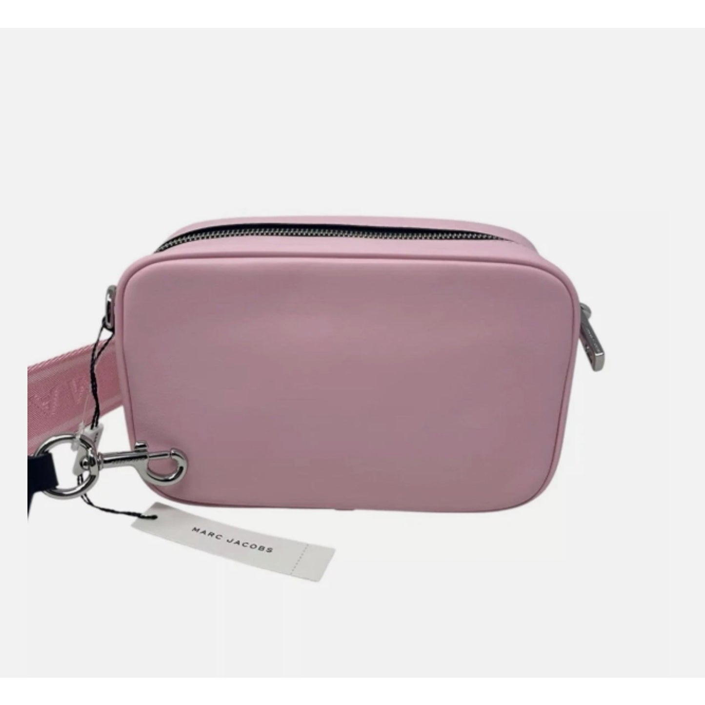 Marc Jacobs The Flash Bubblegum Pink Smooth Leather Camera Crossbody Bag