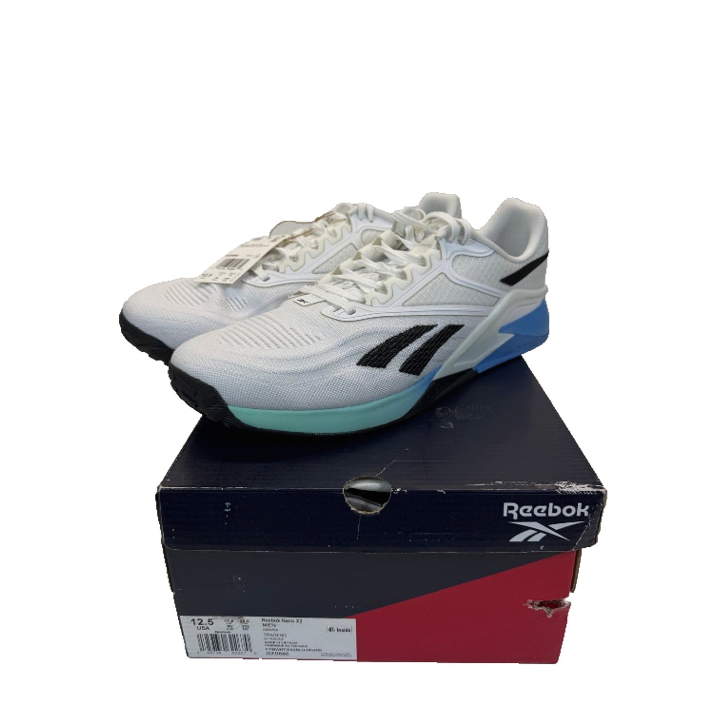 Reebok Nano X2 Men S Training Shoes Blue Size 12.5