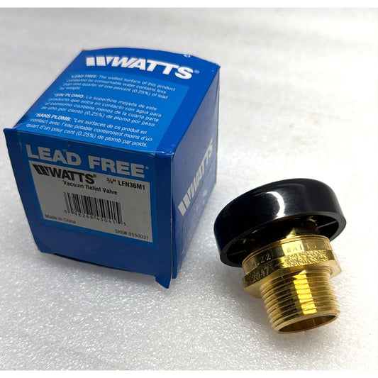 WATTS 3/4" Vacuum Relief Valve LFN36M1 SKU# 0556031