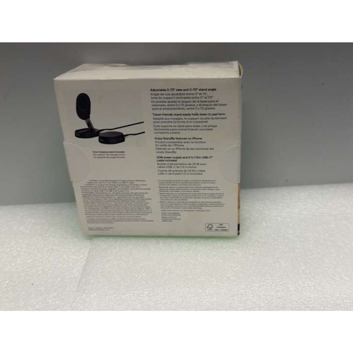 Belkin BoostCharge Pro Convertible Magnetic Charging Stand - Black, 745883868414