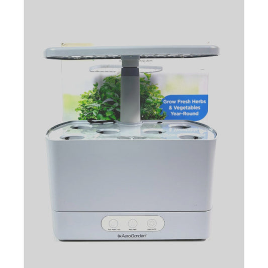 AeroGarden Harvest - Indoor Garden with LED Grow Light, Cool Gray