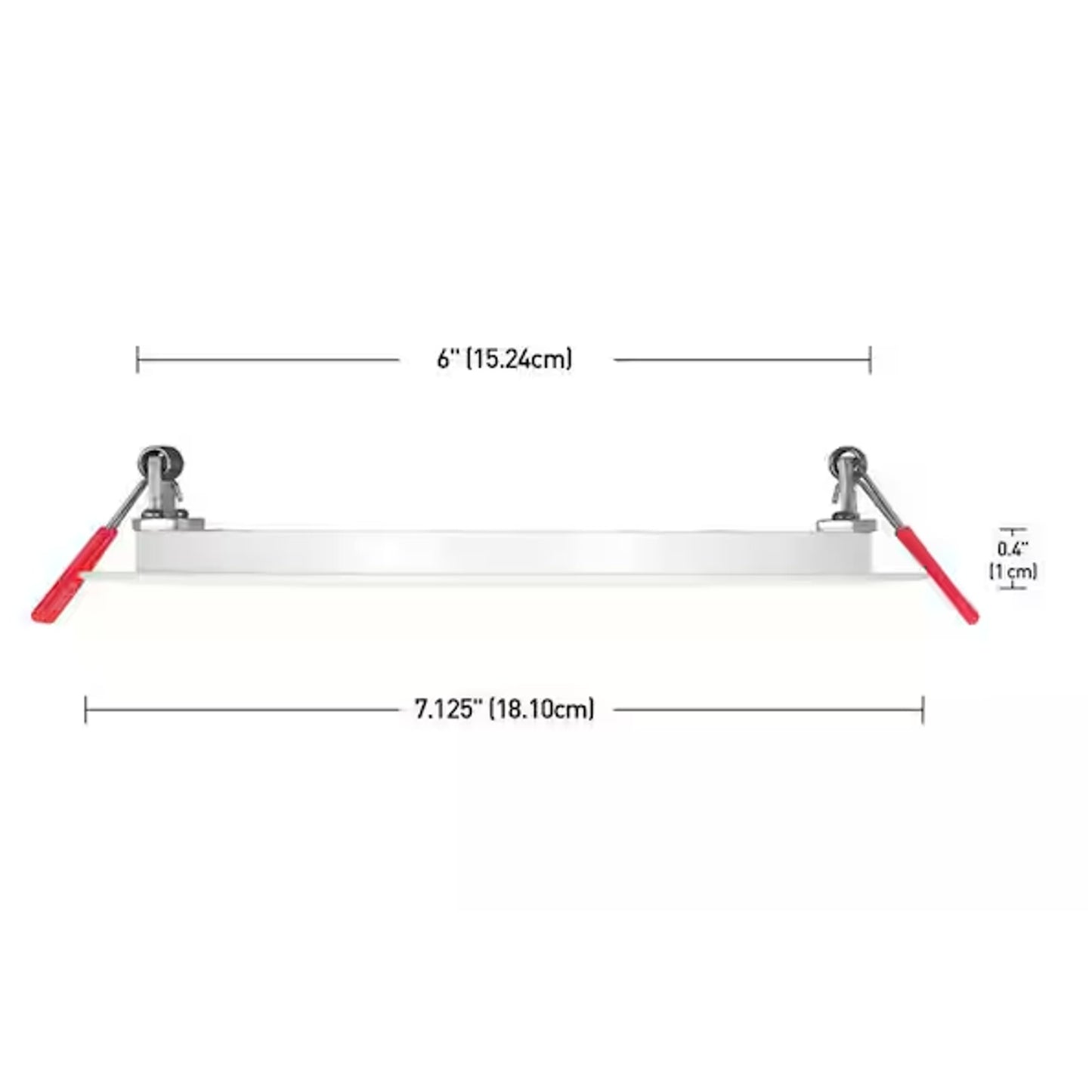 Premium Series 4 in. LED, 2-Level Lumen Select, Ultraslim Canless Recessed Light