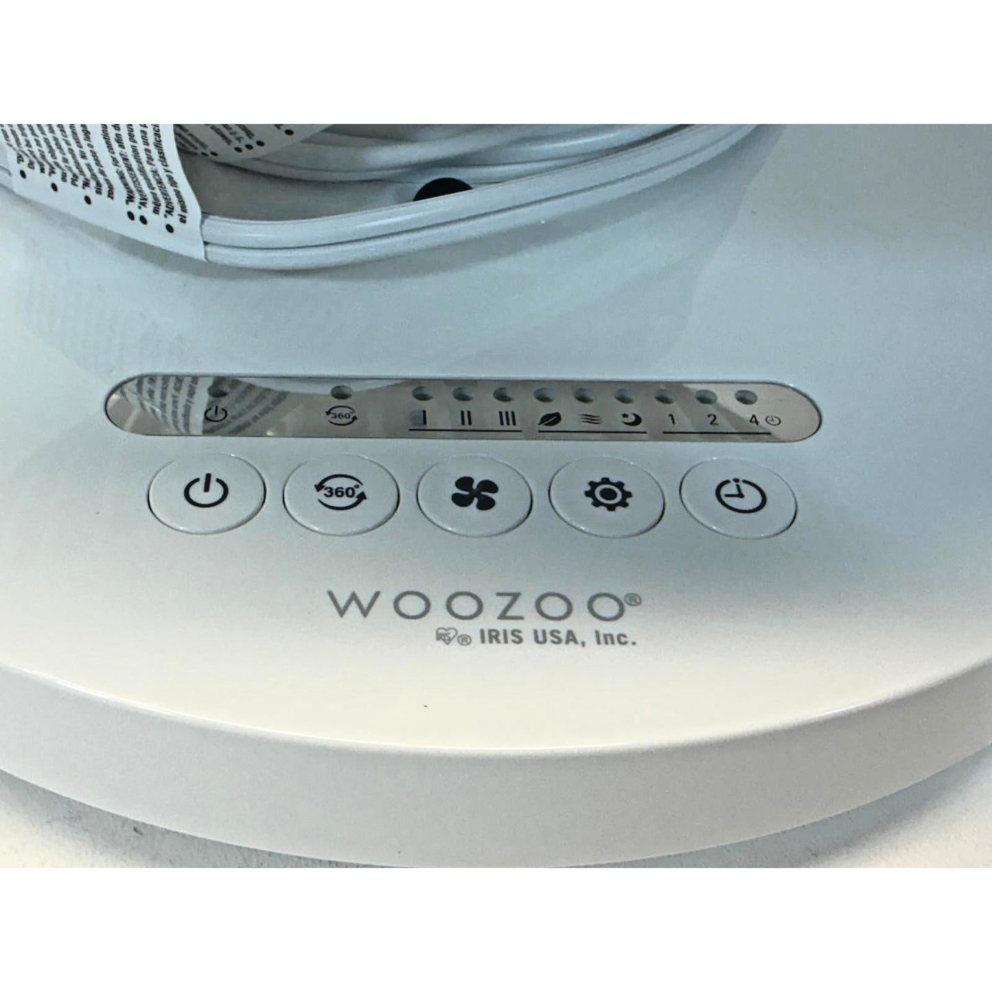 IRIS WOOZOO 360° Oscillating Fan with Remote and Timer 3 Speed Settings