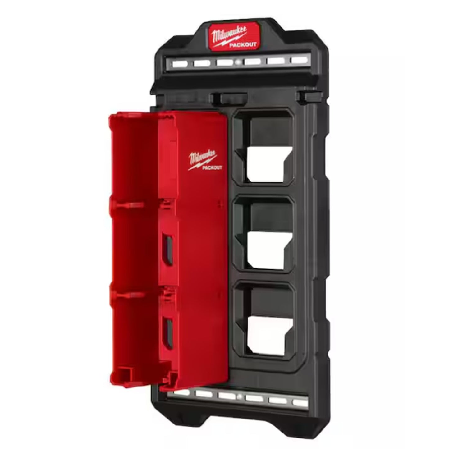 Milwaukee Tool 48-22-8339 M18 Battery Rack For Packout Wall-Mounted Storage