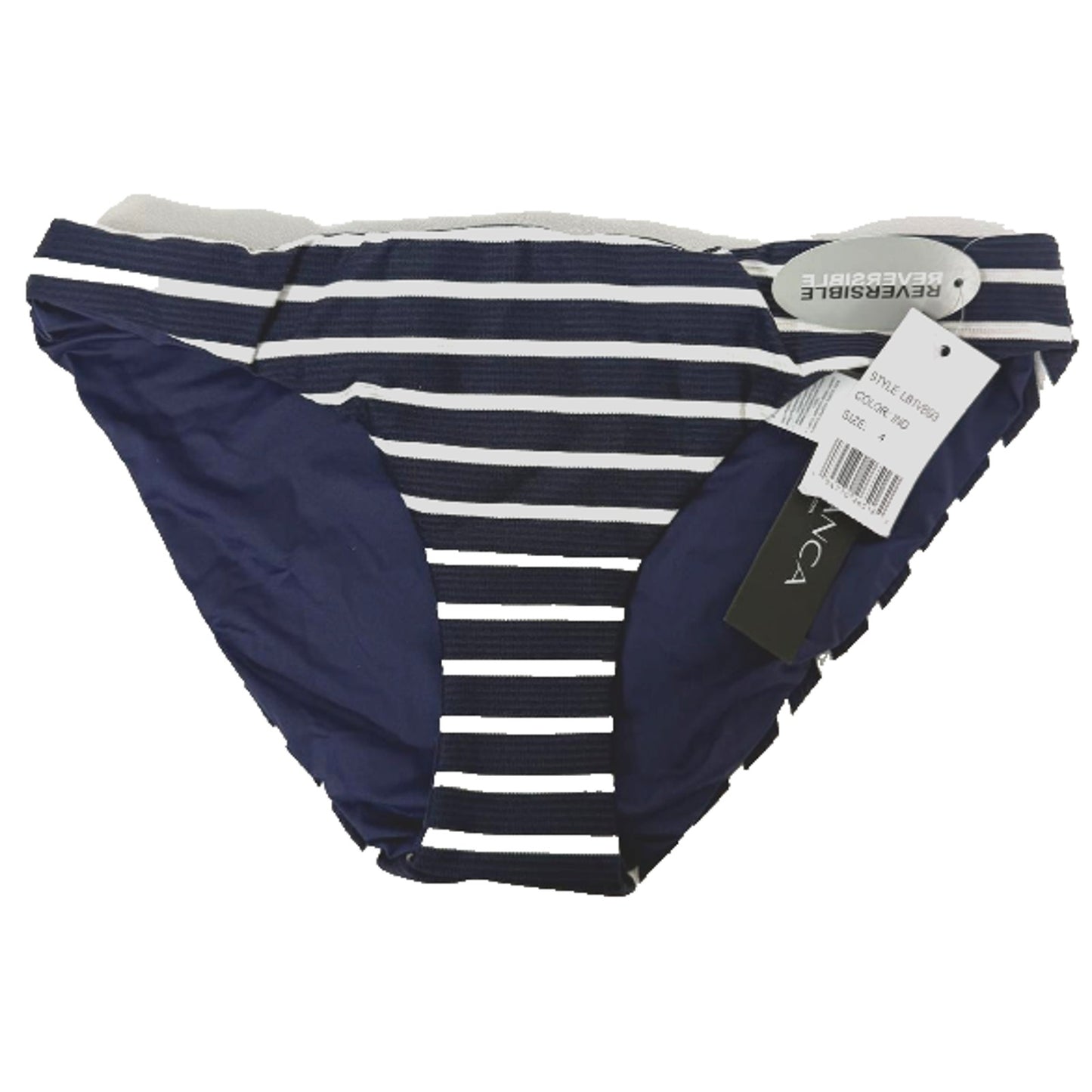 La Blanca Womens Swim Bottom Blue Size 4