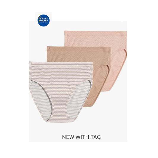 Jockey® Women's 3-pk. Elance Breathe Hipster Panty Set 9|XXL