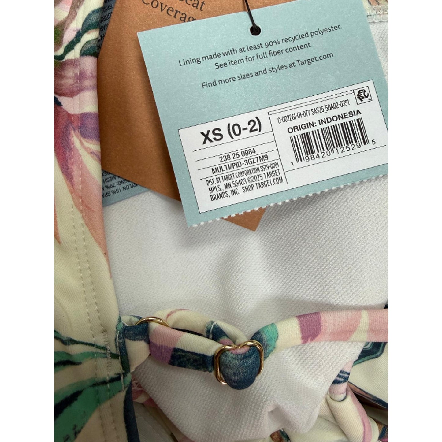 Shade & Shore Women’s XS Reversible Full Coverage Tummy Control Swimsuit