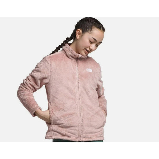 The North Face Girls' Osolita Full Zip Jacket, Large, Pink Moss
