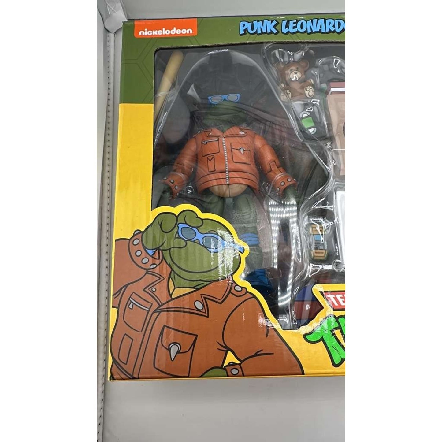 NECA TMNT Punk Leonardo & Punk Raphael 2-Pack Figures -NEW-