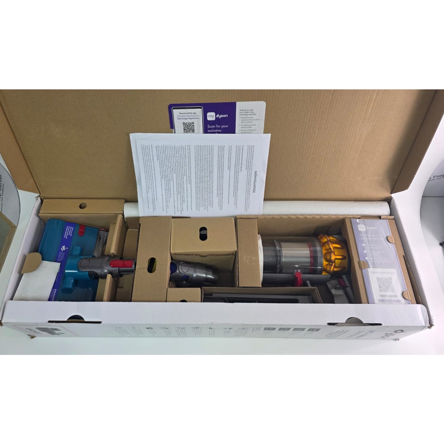 Dyson V15s Detect Submarine Stick Vacuum - Yellow/Nickel