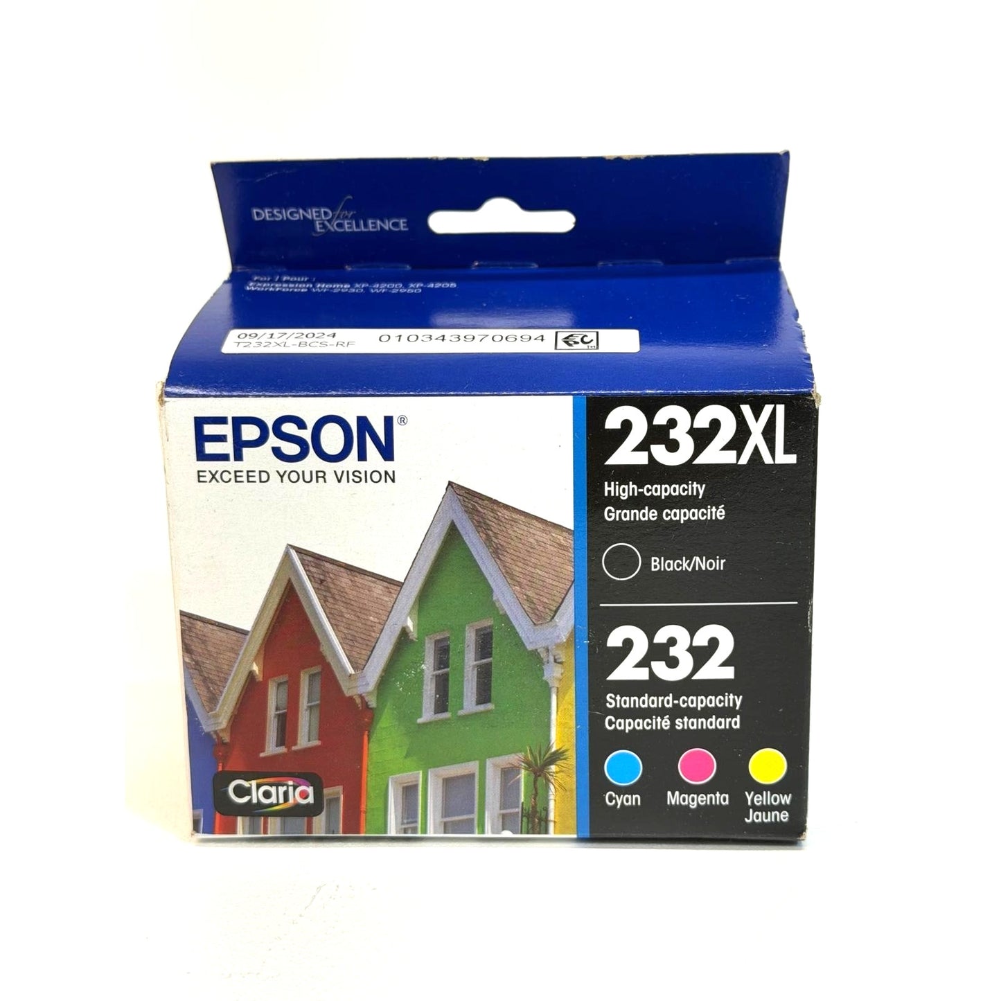 Epson 232XL/232 Ink Cartridge Black/Tri-Color