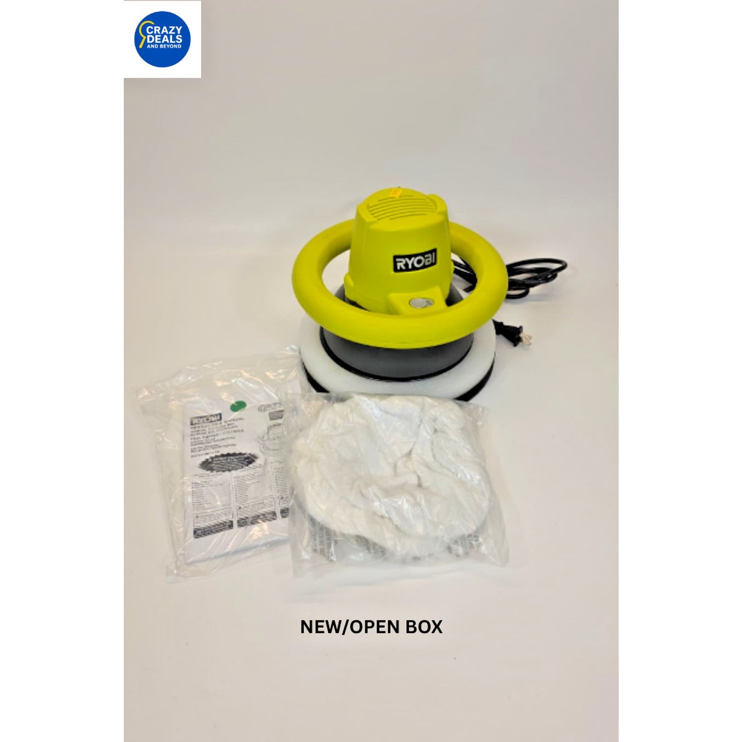 Ryobi Corded 10" Orbital Buffer 0.75 Amp Corded RB102G