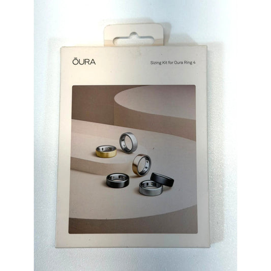 Oura Ring 4 Gifting Sizing Kit - Unique Sizing - White