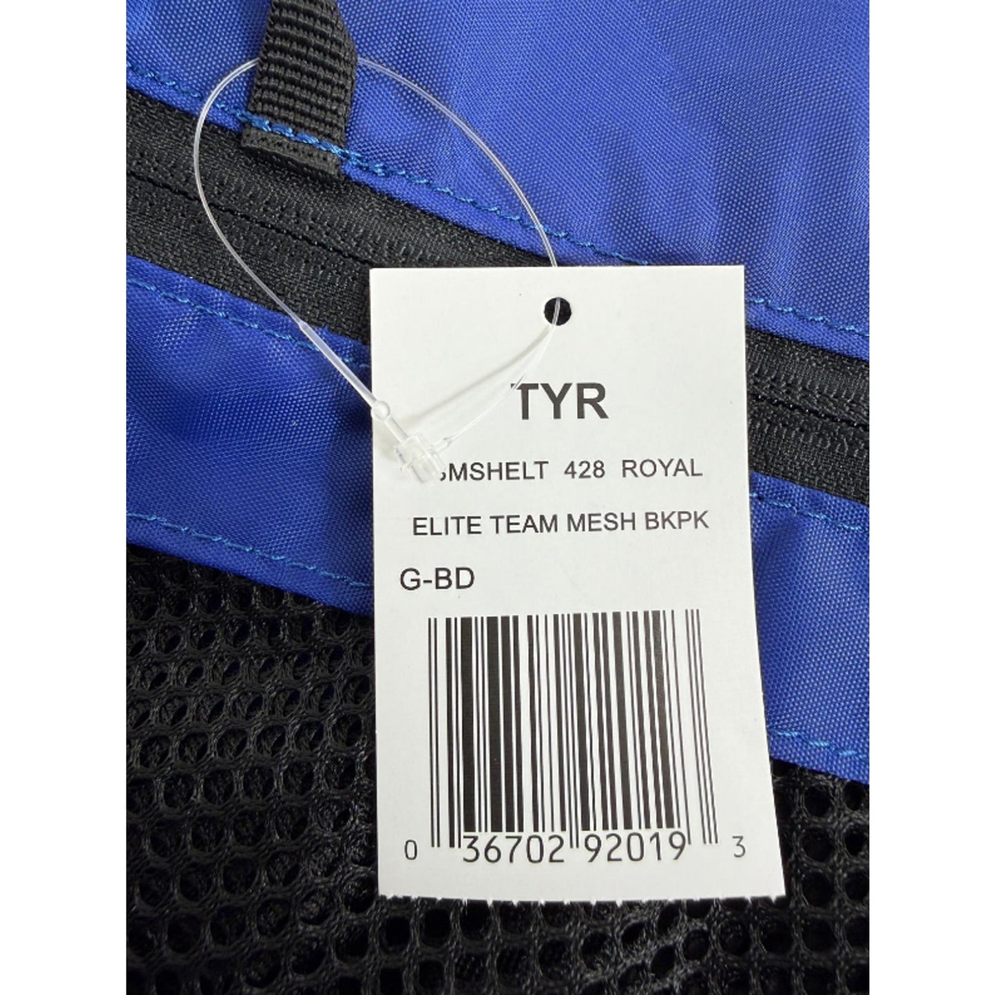 TYR Elite Team Mesh Backpack One Size Royal