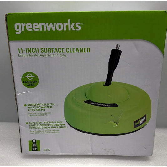 Greenworks 11" Surface Cleaner Universal Pressure Washer Attachment