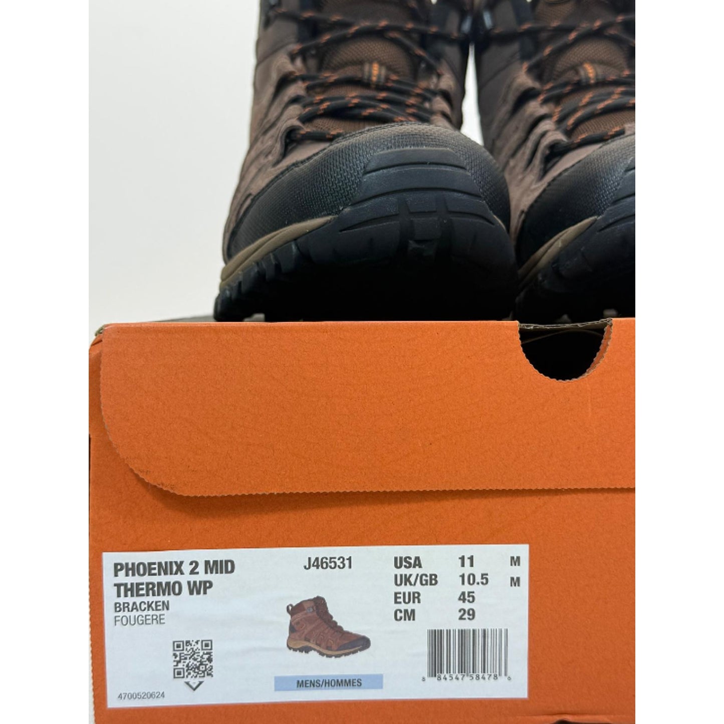Merrell Men's Phoenix 2 Mid Thermo, Size: 11, Bracken