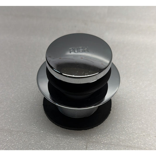 Westbrass Tip Toe 1-1/4" NPSM Fine Thread Bath Drain, Polished Chrome, D3323-26