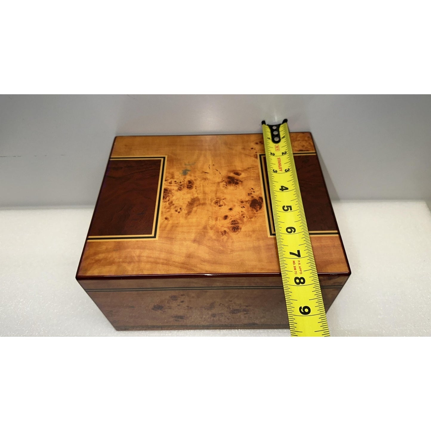 Wooden Urn Box - Urn for Human Ashes - Adult Cremation urn - Memorial Box Large