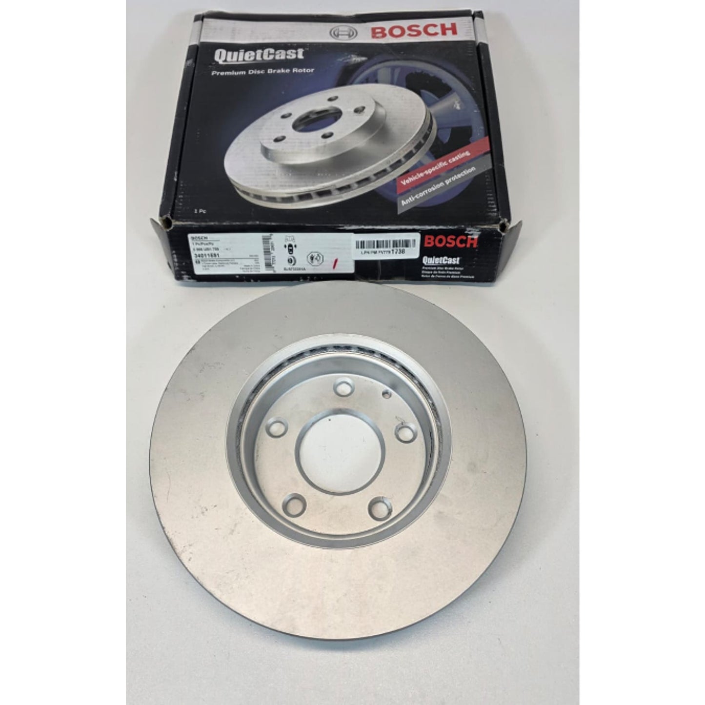 Disc Brake Rotor-FWD Bosch 34011591