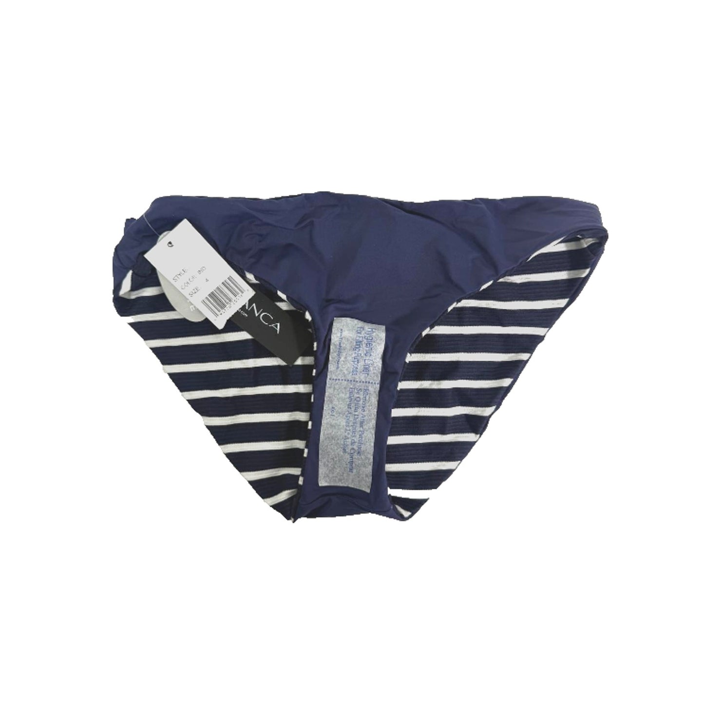 La Blanca Womens Swim Bottom Blue Size 4