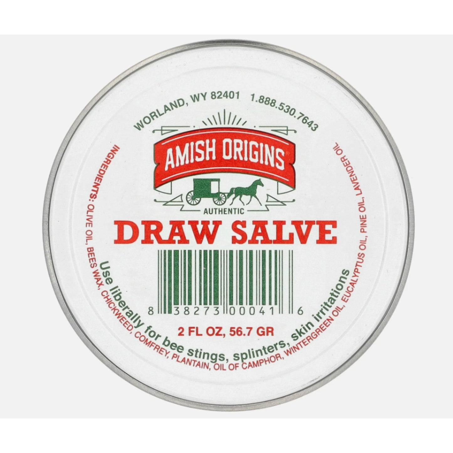 Draw Salve, 2 fl oz (56.7 g)