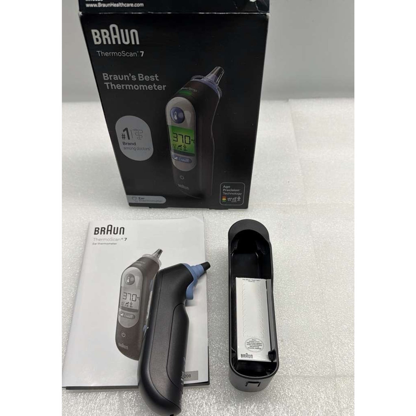Braun ThermoScan 7 Ear Thermometer Age Precision Technology,4022167365200