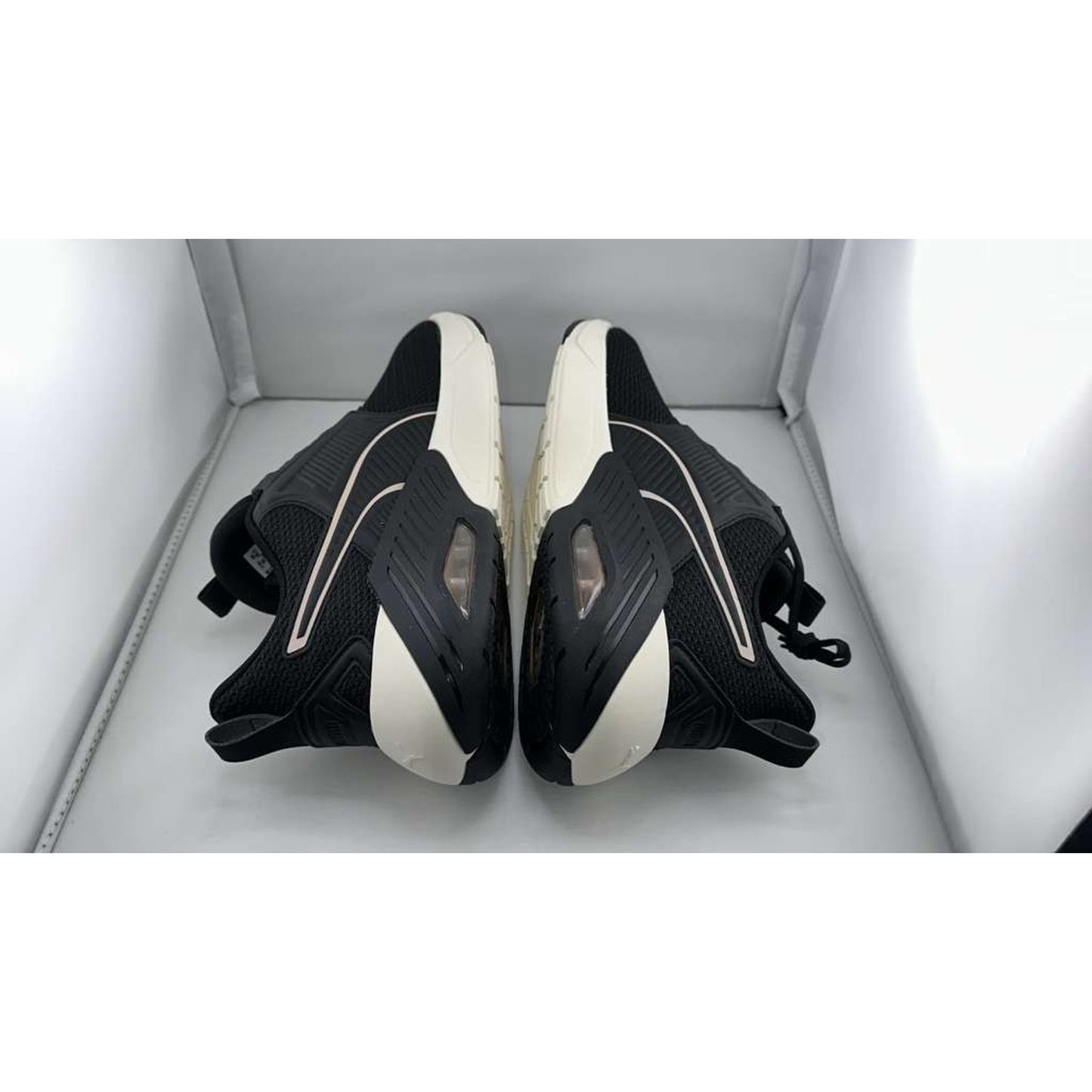 PUMA Women's X-Cell Nova Cross Trainer Sneaker in Black/Rose Quartz Size 9.5