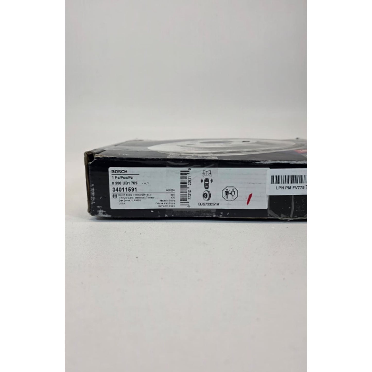 Disc Brake Rotor-FWD Bosch 34011591