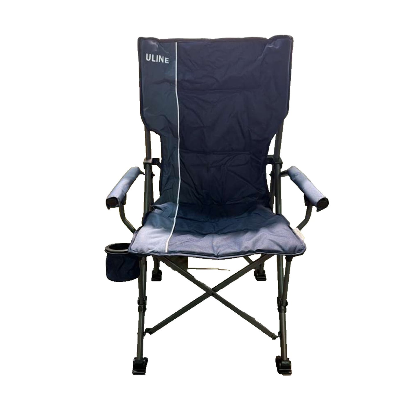 ULINE- Folding Camping Chair [S-25604BLU]- Blue ***