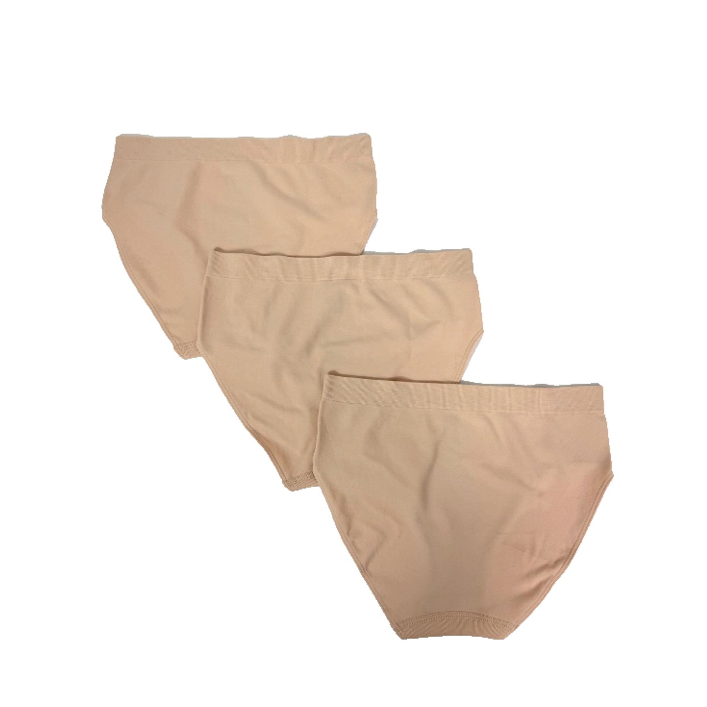 32 Degrees Women S 3-Pack Seamless Stretch Comfort Briefs - Tan - X-Small