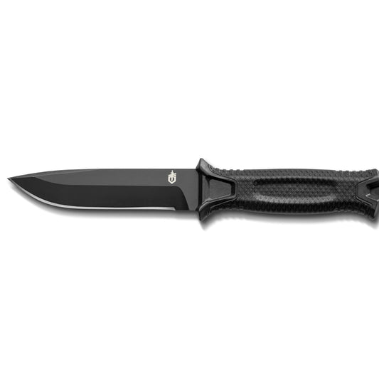 Gerber Gear StrongArm - Fixed Blade, Full Tang Knife - Black, Plain Edge