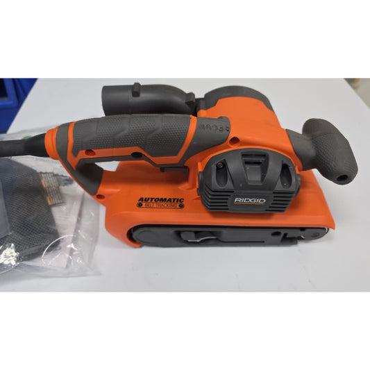 RIDGID R2740 3″ x 18″ Without Bag Corded Electric Belt Sander