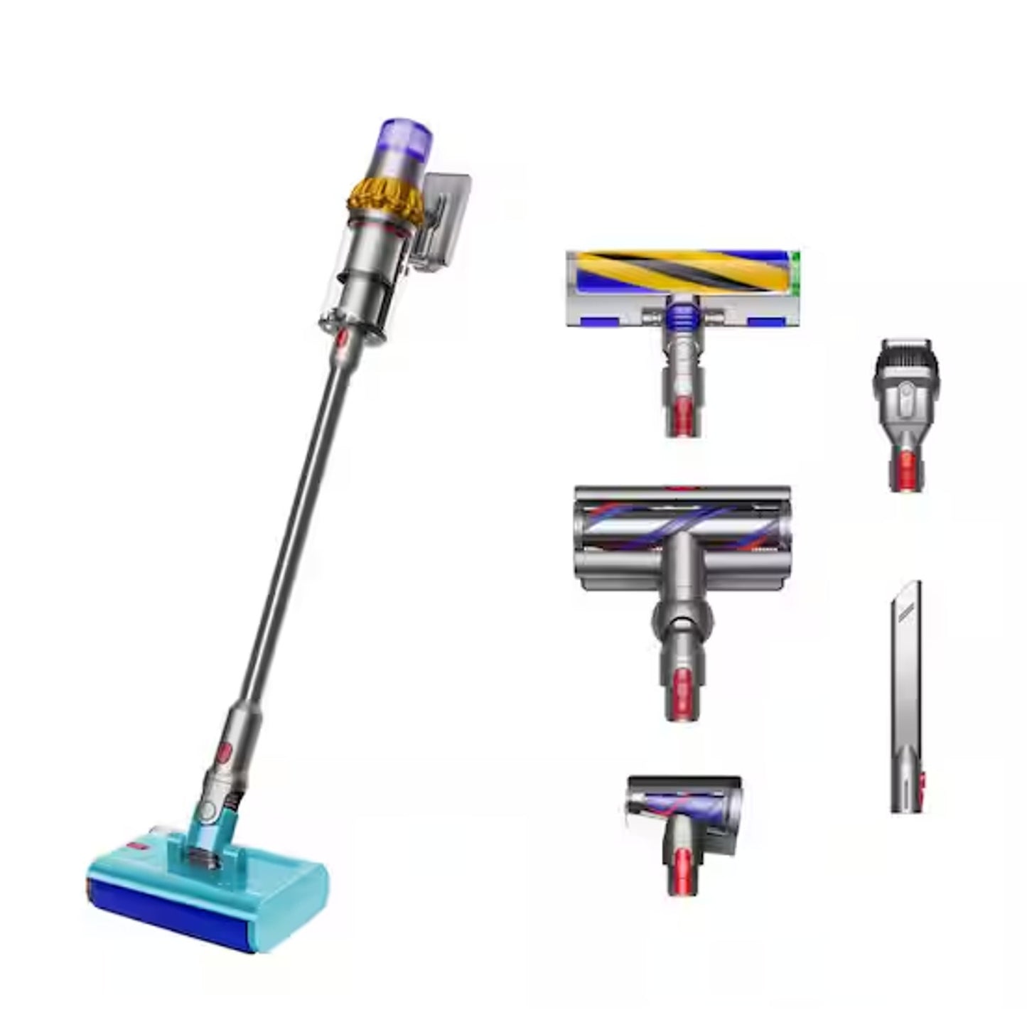Dyson V15s Detect Submarine Stick Vacuum - Yellow/Nickel