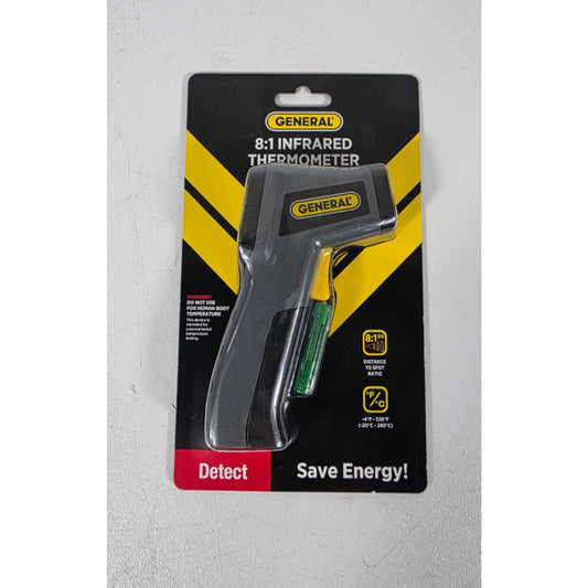 General Tools IRT205 Mini Non-Contact Laser Infrared Thermometer Temperature Gun