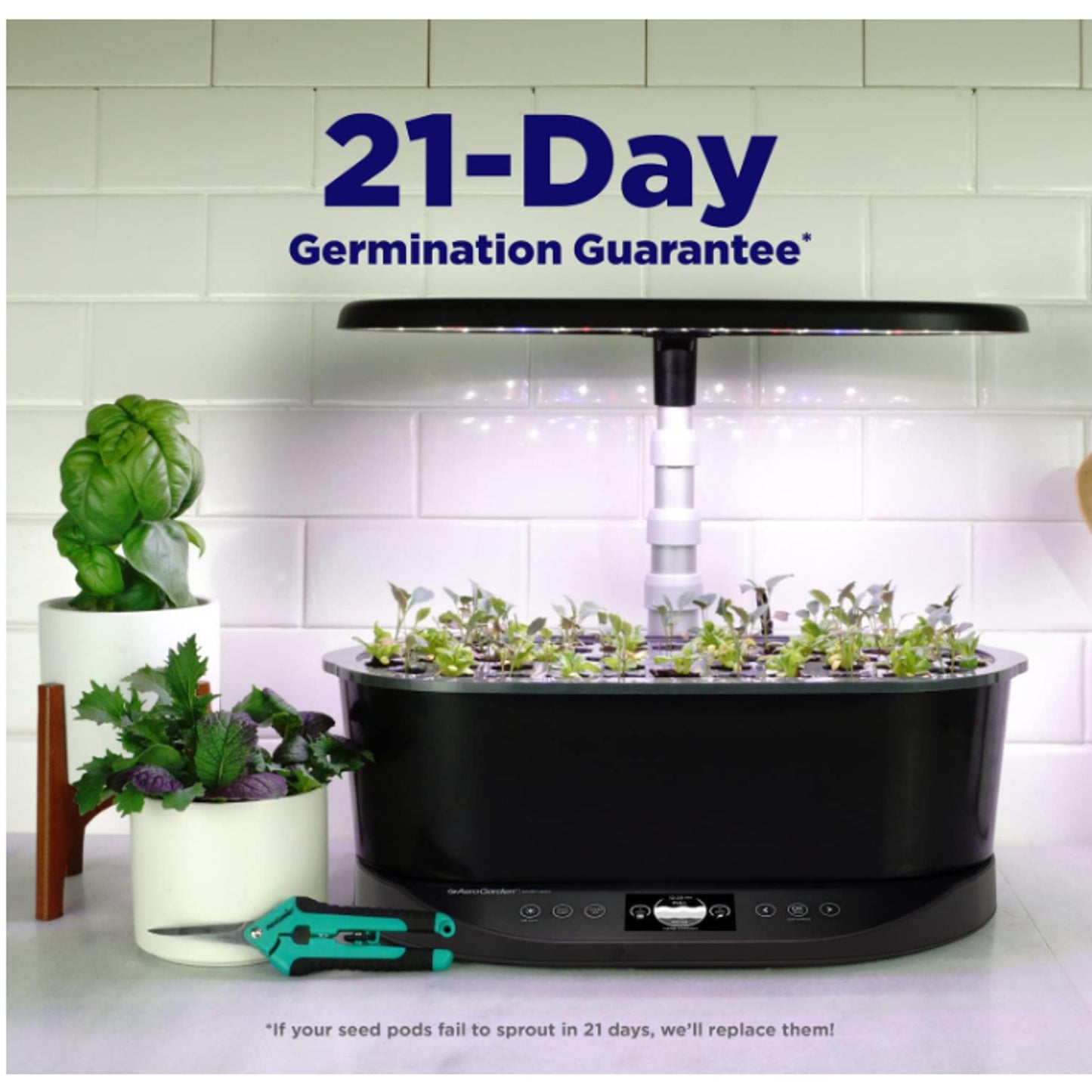 AeroGarden Bounty Black