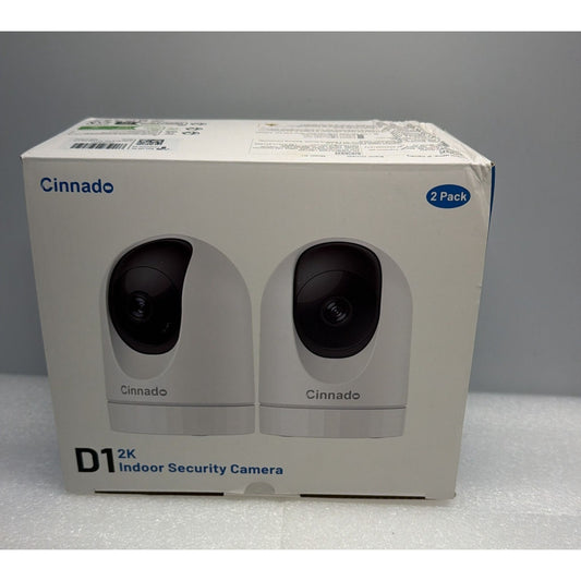 Cinnado D1 2K Indoor Security Camera( 2 Cameras)
