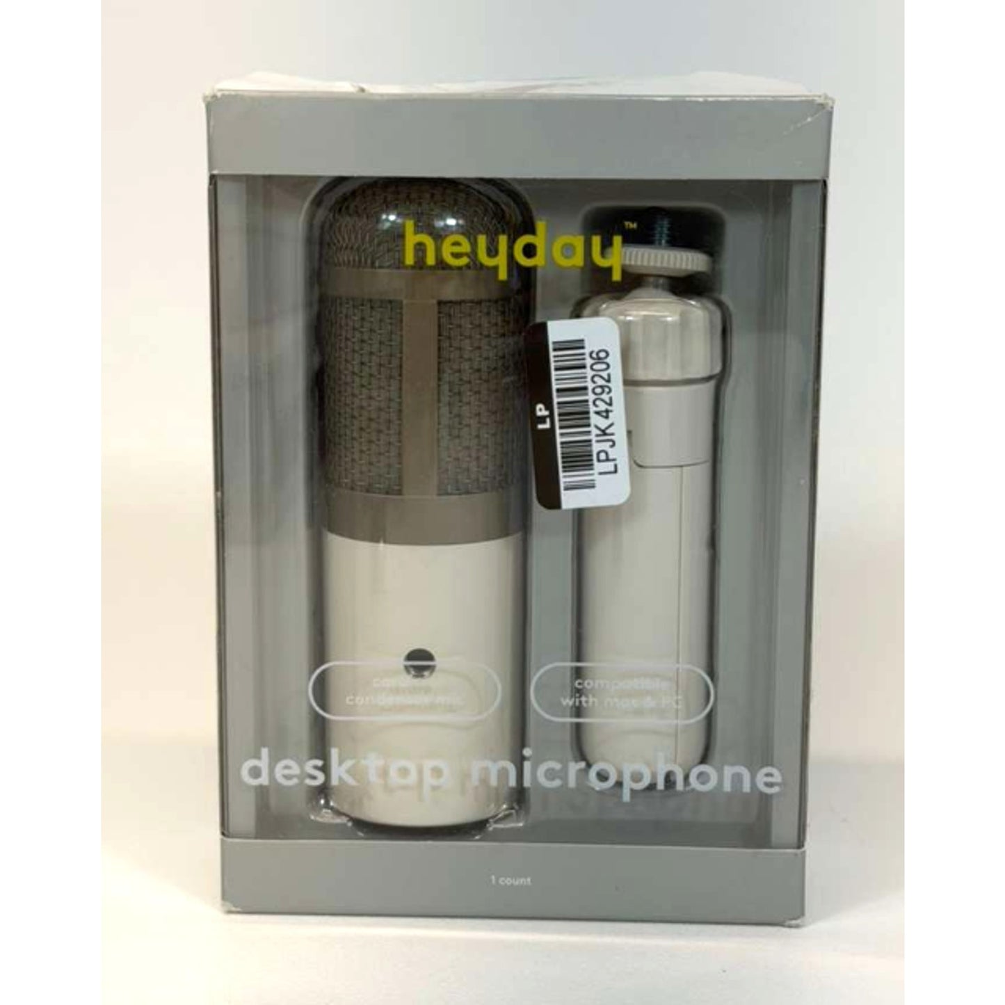heyday Desktop Microphone - Stone White