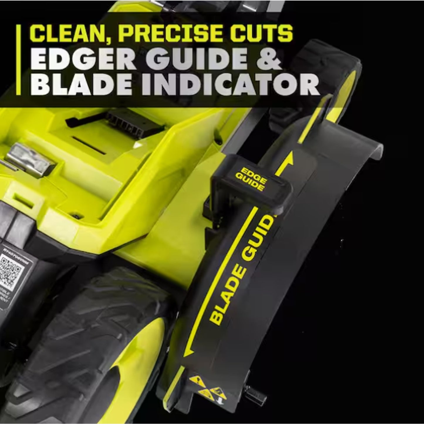 RYOBI RY40706 HP Brushless 9 in. Cordless Edger With 40V 4Ah Battery &Charger